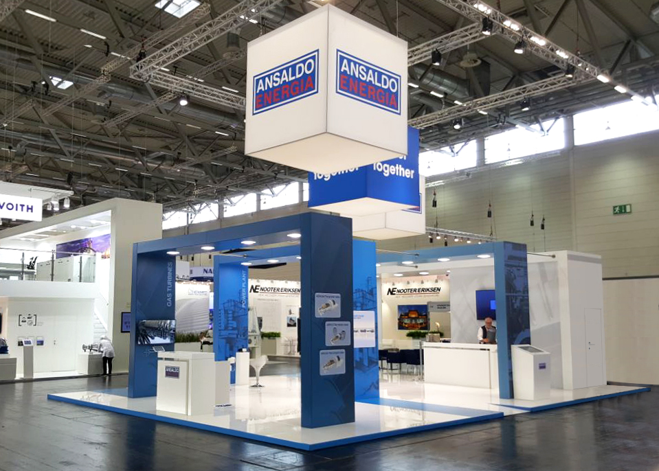 Design and construction of exhibition stands in Italy and abroad
